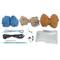6 Pack: Intermediate Bear Amigurumi Crochet Kit by Loops & Threads®